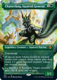 Chatterfang, Squirrel General [Extended Art] #316
