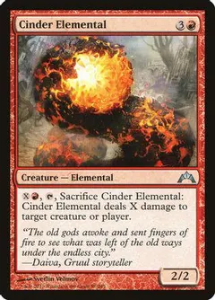 Cinder Elemental [Foil]