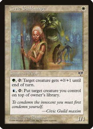 Card art depicts a woman before a monstrous, roaring figure.