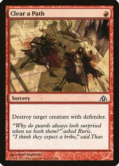 Clear a Path [Foil]