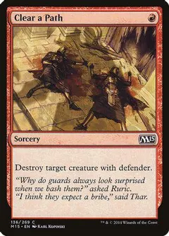Clear a Path [Foil]