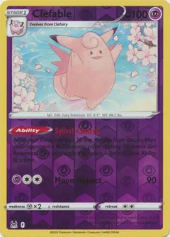 Clefable [Reverse Holo] #63