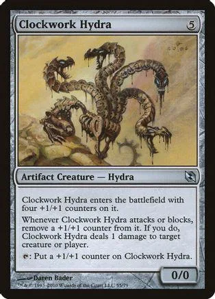Multi-limbed, dark creature on a parchment background. Magic: The Gathering card.