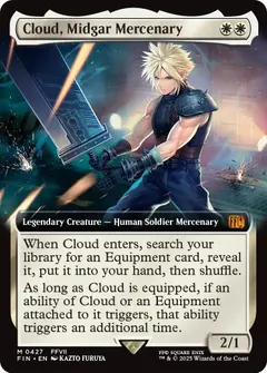 Cloud, Midgar Mercenary [Extended Art] #427