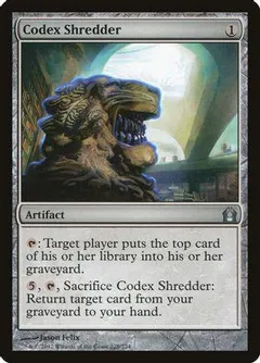 Codex Shredder [Foil] #228
