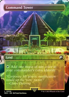Command Tower [Borderless Foil] #26