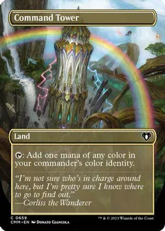 Command Tower [Borderless Foil] #659