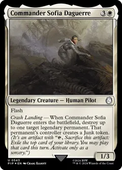 Commander Sofia Daguerre #543