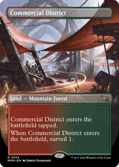 Commercial District [Borderless] #324