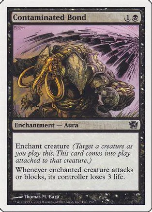 Dark, monstrous creature illustration on a Magic: The Gathering card.