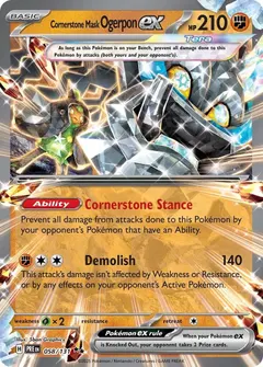 Cornerstone Mask Ogerpon ex #58