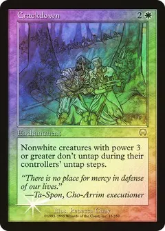 Crackdown [Foil] #15