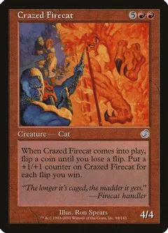 Crazed Firecat [Foil]
