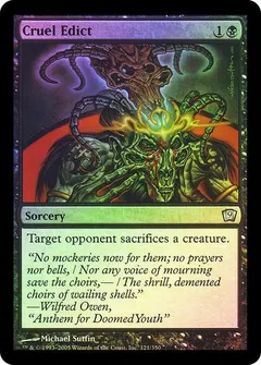 Cruel Edict [Foil]