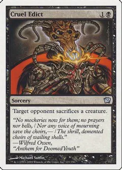 Cruel Edict