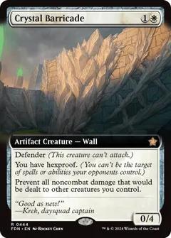 Crystal Barricade #444
