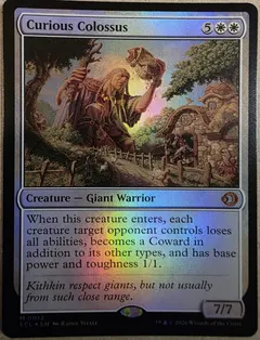 Curious Colossus [Foil] #12
