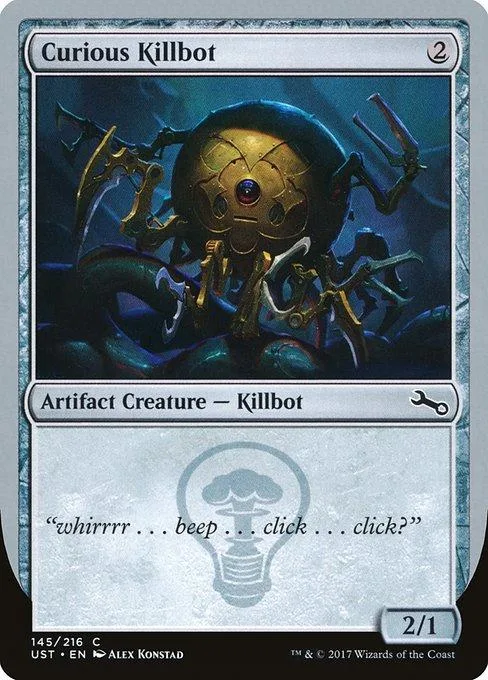 Dark, multi-limbed creature on a card with blue and black tones.