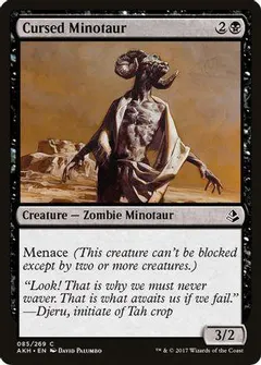 Cursed Minotaur [Foil]