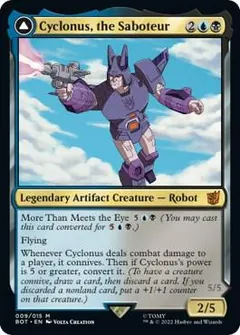 Cyclonus, the Saboteur [Foil] #9