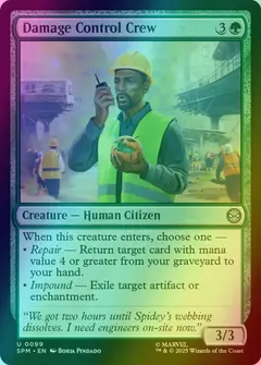 Damage Control Crew [Foil] #99