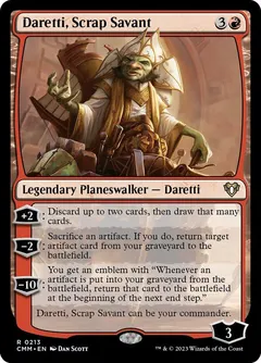 Daretti, Scrap Savant #213