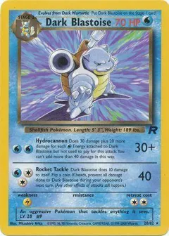 Dark Blastoise #20