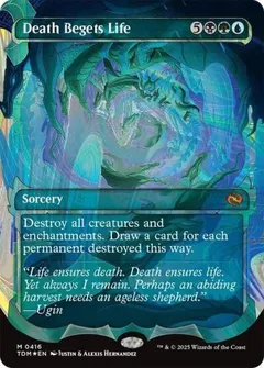 Death Begets Life [Showcase Foil] #416
