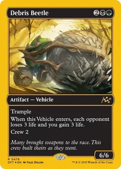 Debris Beetle [First Place Foil] #478