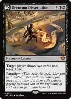 Decorum Dissertation [Promo Foil] #78