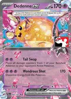 Dedenne Ex [Prize Pack] #93