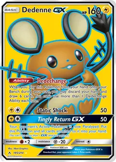 Dedenne GX #195