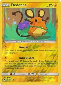 Dedenne [Reverse Holo] #84