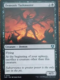 Demonic Taskmaster #104
