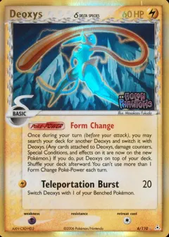 Deoxys [Speed] [Reverse Holo] #6