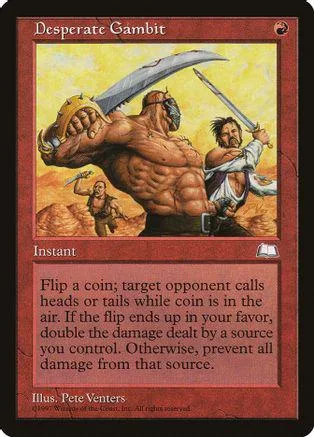 Card art shows muscular figure wielding a large blade against a man.