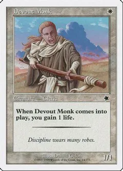 Devout Monk