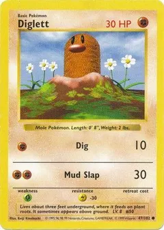 Diglett [Shadowless] #47