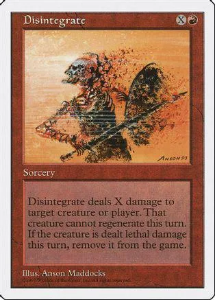 Orange and brown card art depicting a skull figure with a weapon.