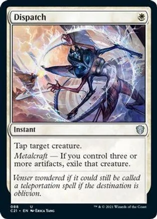 Dark creature with wings attacks in a swirling purple and orange energy field.