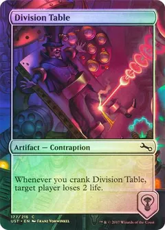 Division Table [Foil]