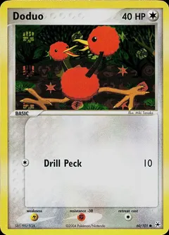 Doduo [Reverse Holo] #60