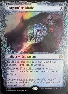 Dragonfire Blade [Showcase Foil] #324