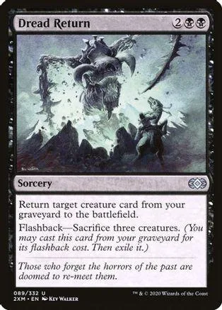 Dark creature on misty mountains. Magic card art, black and grey tones.