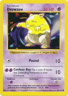 Drowzee [Shadowless] #49