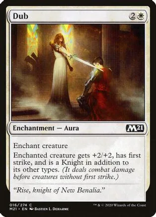 Woman and man in fantasy scene on a Magic: The Gathering card.