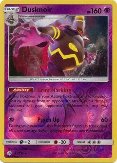 Dusknoir [Reverse Holo] #85