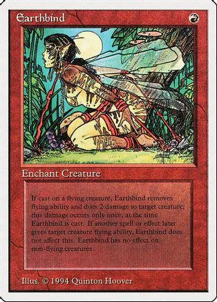 Fantasy creature on a card, green and brown tones, showing ability text.