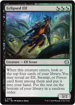 Eclipsed Elf [Foil] #218