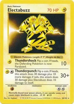 Electabuzz [Shadowless] #20